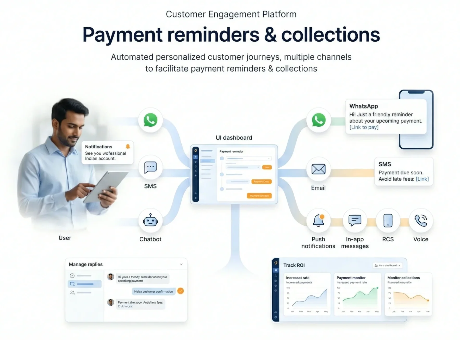   Payment reminders & collections